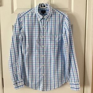 Men’s button down shirt.